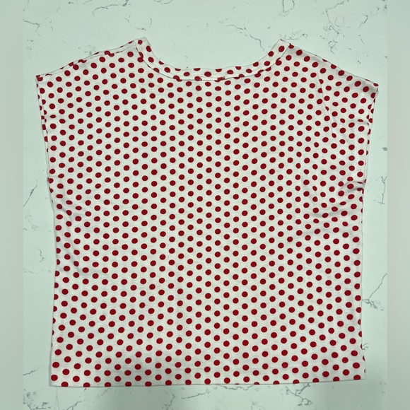 🤡 Devon in Space Polka Dot Clown Short Sleeved Red White T-shirt Size Large - Picture 4 of 10